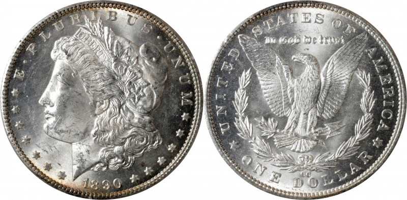 1890-CC Morgan Silver Dollar. MS-63 (PCGS). CAC. OGH--First Generation.

Brill...