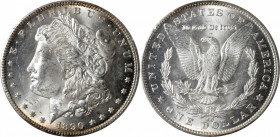 1890-CC Morgan Silver Dollar. MS-63 (PCGS). CAC. OGH--First Generation.

Brilliant apart from the lightest golden iridescence here and there around ...