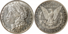 1892-S Morgan Silver Dollar. AU-50 (PCGS). OGH.

Brilliant prooflike About Uncirculated preservation for a Morgan dollar issue that is a legendary c...