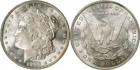1893 Morgan Silver Dollar. MS-65+ (PCGS).

Breathtaking silver-white surfaces are free of both toning and grade-limiting blemishes. Both sides are f...