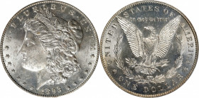1893-O Morgan Silver Dollar. MS-63 (PCGS).

JA fully brilliant appearance is seen on this Choice Mint State example. At just 300,000 coins struck th...