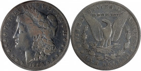 1893-S Morgan Silver Dollar. VG Details--Cleaned (PCGS).

Somewhat glossy blue-gray surfaces with all devices boldly outlined and fully appreciable....