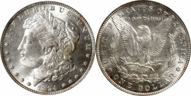 1894 Morgan Silver Dollar. MS-63 (PCGS). CAC. OGH.

Essentially brilliant with full mint frost, this sharply struck example is smooth enough to evok...