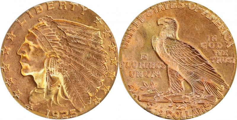 1925-D Indian Quarter Eagle. MS-65 (PCGS). CAC.

Exquisite premium Gem surface...