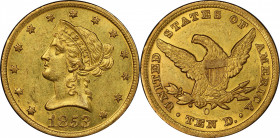 1853-O Liberty Head Eagle. Winter-2. MS-61 (PCGS). CAC.

A remarkable condition rarity worthy of inclusion in the finest numismatic cabinet. Vivid b...