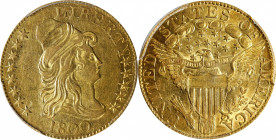 1800 Capped Bust Right Half Eagle. BD-4. Rarity-4. Blunt 1. AU-55 (PCGS).

This is a very appealing Choice AU that seems destined for inclusion in a...