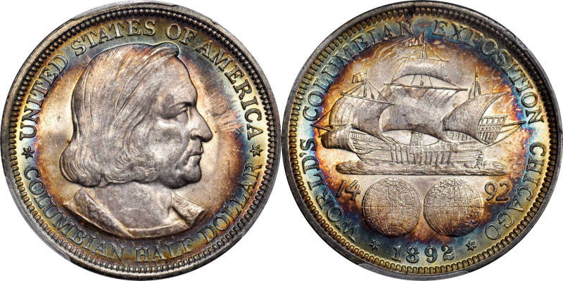 1892 Columbian Exposition Half Dollar. MS-67 (PCGS).

A truly spectacular spec...