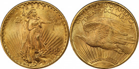 1910 Saint-Gaudens Double Eagle. MS-64 (PCGS). CAC.

Pretty rose highlights enliven already vivid orange-apricot color. This is a sharply struck coi...