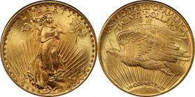 1924 Saint-Gaudens Double Eagle. MS-65+ (PCGS).

A highly lustrous, rose-orange example with smooth, lively mint luster. The 1924 is one of several ...