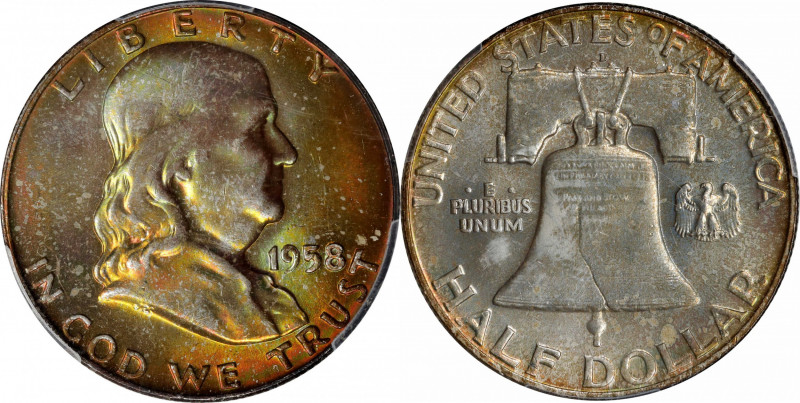 Year Set of Mint State 1958-D Coinage. (PCGS).

All examples are individually ...