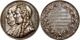 1833 Society Montyon and Franklin Medal. Greenslet GM-53, Fuld FR.M.SO.3. Silver. Edge: Antique Lamp. MS-62 BN (NGC).

42 mm. The antique lamp privy...