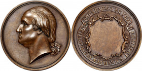 Undated (ca. 1854) Metropolitan Mechanics Institute Award Medal. By Francis Nalder Mitchell. Musante GW-192, Baker-342A, Julian AM-44. Copper. Mint St...