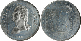 "1732" (ca. 1859) F.C. Key Store Card. Third Obverse. Musante GW-230, Baker-550C. White Metal. MS-62 PL (NGC).

29 mm.

Estimate: $ 350