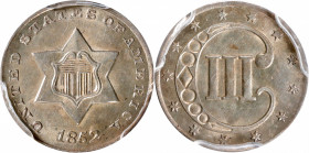 1852 Silver Three-Cent Piece. MS-63 (PCGS).

PCGS# 3666. NGC ID: 22YZ.

Estimate: $ 250