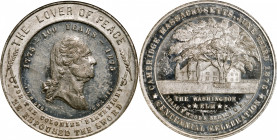 1875 Cambridge Centennial Medal. By George Hampden Lovett. Musante GW-835, Baker-436B. White Metal. MS-61 DPL (NGC).

35 mm.

Ex R. Jesinger Colle...