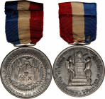 1876 New York National Guard at the Centennial Exhibition Medal. Musante-876, Baker-435. White Metal. About Uncirculated.

45 mm, excluding hanger a...