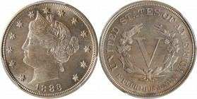 1883 Liberty Head Nickel. No CENTS. MS-65 (PCGS).

PCGS# 3841. NGC ID: 2772.

Estimate: $ 250