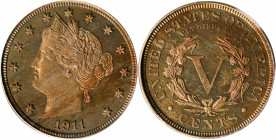 1911 Liberty Head Nickel. Proof-65 (PCGS).

PCGS# 3909. NGC ID: 278M.

Estimate: $ 300