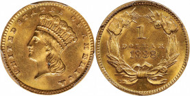 1888 Gold Dollar. MS-63 (PCGS). CAC.

PCGS# 7589. NGC ID: 25DT.

From the Mark and Lottie Salton Collection.

Estimate: $ 750