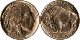 1913 Buffalo Nickel. Type II. MS-66 (PCGS).

PCGS# 3921. NGC ID: 22PZ.

Estimate: $ 800