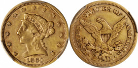 1860-S Liberty Head Quarter Eagle. EF Details--Harshly Cleaned (PCGS).

PCGS# 7793. NGC ID: 25JU.

Estimate: $ 450