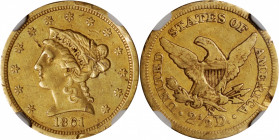 1861-S Liberty Head Quarter Eagle. EF Details--Damaged (NGC).

PCGS# 7795. NGC ID: 25JY.

Estimate: $ 700