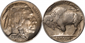 1937-D Buffalo Nickel. FS-901. 3-Legged. AU-53 (PCGS).

PCGS# 3982. NGC ID: 22SX.

Estimate: $ 750