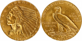 1908 Indian Quarter Eagle. MS-64 (PCGS). CAC. OGH.

PCGS# 7939. NGC ID: 288Y.

Estimate: $ 1400