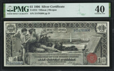 Fr. 224. 1896 $1 Silver Certificate. PMG Extremely Fine 40.

A bold mid-grade offering of this popular Educational Ace.

Estimate: $800.00 - $1200...