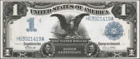 Fr. 235. 1899 $1 Silver Certificate. Extremely Fine.

A bright example of this mid-condition Ace.

Estimate: $200.00 - $300.00