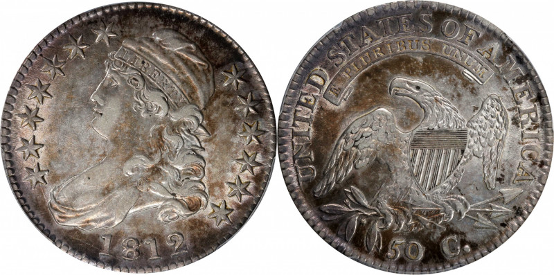 1812 Capped Bust Half Dollar. O-105a. Rarity-1. AU-53 (PCGS).

PCGS# 6100. NGC...