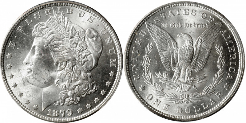 1879 Morgan Silver Dollar. MS-64 (PCGS).

PCGS# 7084.

Estimate: $ 150