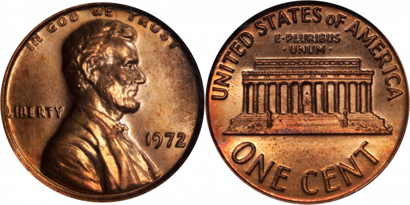 1972 Lincoln Cent. FS-101. Doubled Die Obverse. MS-65 RD (NGC).

PCGS# 2965. N...