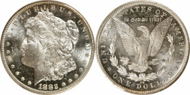 1882-CC Morgan Silver Dollar. MS-62 PL (PCGS).

PCGS# 7135. NGC ID: 254B.

From the Hobart Collection. 

Estimate: $ 150