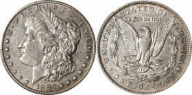 1882-CC Morgan Silver Dollar. EF-45 (PCGS).

PCGS# 7134. NGC ID: 254B.

Estimate: $ 200