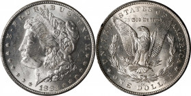 1882-CC GSA Morgan Silver Dollar. Mint State (Uncertified).

The original box and card are included.

PCGS# 518866.

Estimate: $ 225