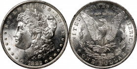 1882-CC GSA Morgan Silver Dollar. Mint State (Uncertified).

The original box and card are included.

PCGS# 518866.

Estimate: $ 225