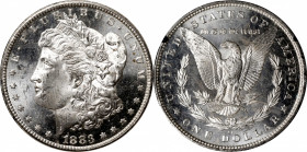 1883-CC GSA Morgan Silver Dollar. Mint State (Uncertified).

The original box and card are included.

PCGS# 518869.

Estimate: $ 300