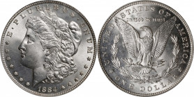 1884 Morgan Silver Dollar. MS-63 (PCGS). CAC. OGH.

PCGS# 7150.

Estimate: $ 75