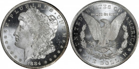 1884-CC Morgan Silver Dollar. MS-65 (PCGS). CAC.

PCGS# 7152. NGC ID: 254M.

Estimate: $ 475