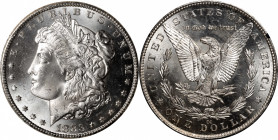 1883-CC GSA Morgan Silver Dollar. MS-65 (NGC). CAC.

The original box and card are included, the lid of the box detached from the base.

PCGS# 518...