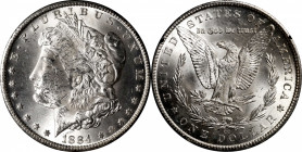 1884-CC GSA Morgan Silver Dollar. Mint State (Uncertified).

The original box and card are included.

PCGS# 518872.

Estimate: $ 300