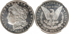 1885 Morgan Silver Dollar. MS-64+ DPL (NGC).

PCGS# 97159. NGC ID: 254R.

Estimate: $ 300