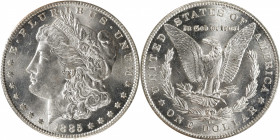 1885-CC Morgan Silver Dollar. MS-63 (PCGS). CAC. OGH.

PCGS# 7160. NGC ID: 254S.

Estimate: $ 900