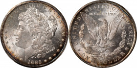 1885-CC Morgan Silver Dollar. MS-63 (PCGS).

PCGS# 7160. NGC ID: 254S.

Estimate: $ 700