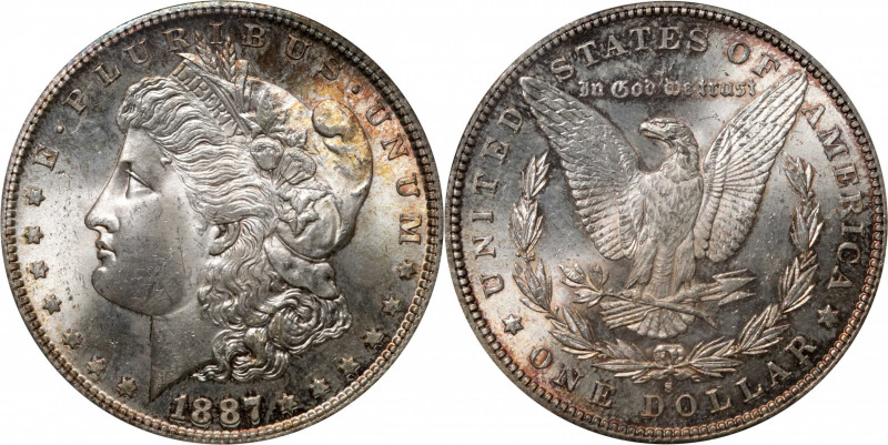 1887-S Morgan Silver Dollar. MS-63 (PCGS). CAC. OGH.

PCGS# 7180.

Estimate:...