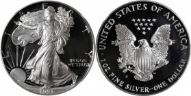 1993-P Silver Eagle. Proof-70 Ultra Cameo (NGC).

PCGS# 9867.

Estimate: $ 750