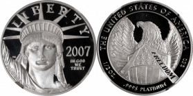 2007-W Half-Ounce Platinum Eagle. Early Releases. Proof-70 Ultra Cameo (NGC).

PCGS# 149578.

Estimate: $ 600