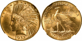 1932 Indian Eagle--Obverse Struck Thru--MS-63 (NGC).

Estimate: $ 1200