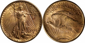 1925 Saint-Gaudens Double Eagle--Struck Through Obverse--MS-63 (PCGS).

PCGS# E9180. NGC ID: 26GA.

From the Fairmont Collection.

Estimate: $ 2...